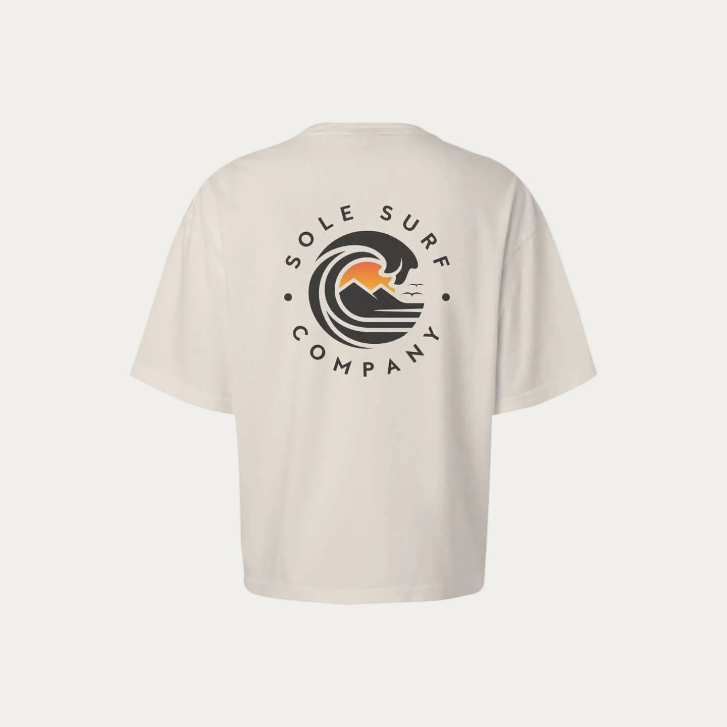 womens boxy logo tee - Trendy & Comfortable