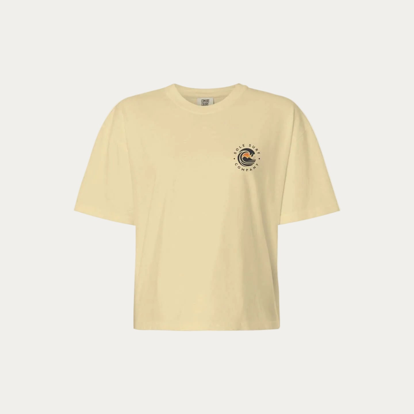 womens boxy logo tee - Trendy & Comfortable