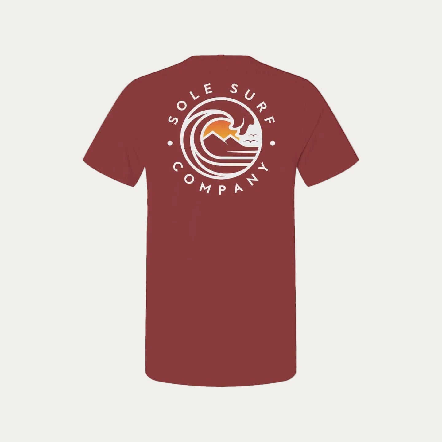 men's light logo tee - Premium Surf Apparel