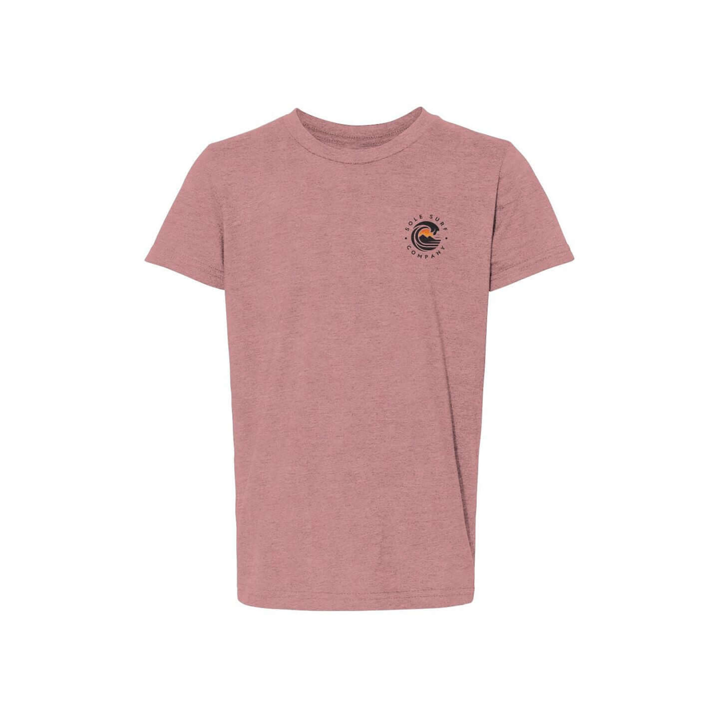 Kids Dark Logo Tee for island kids featuring a bold SS emblem printed on a soft, durable youth tee.