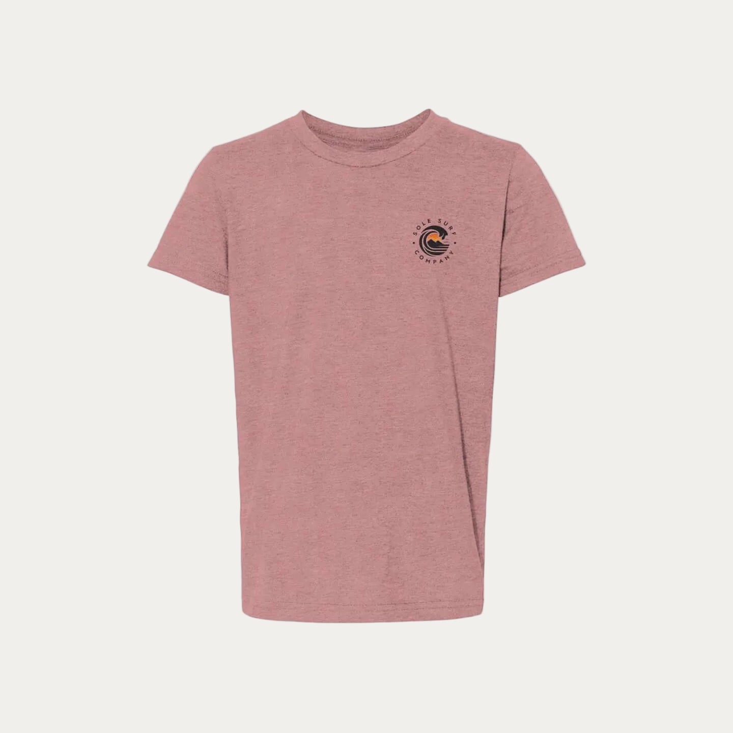 Kids Dark Logo Tee for island kids featuring a bold SS emblem printed on a soft, durable youth tee.
