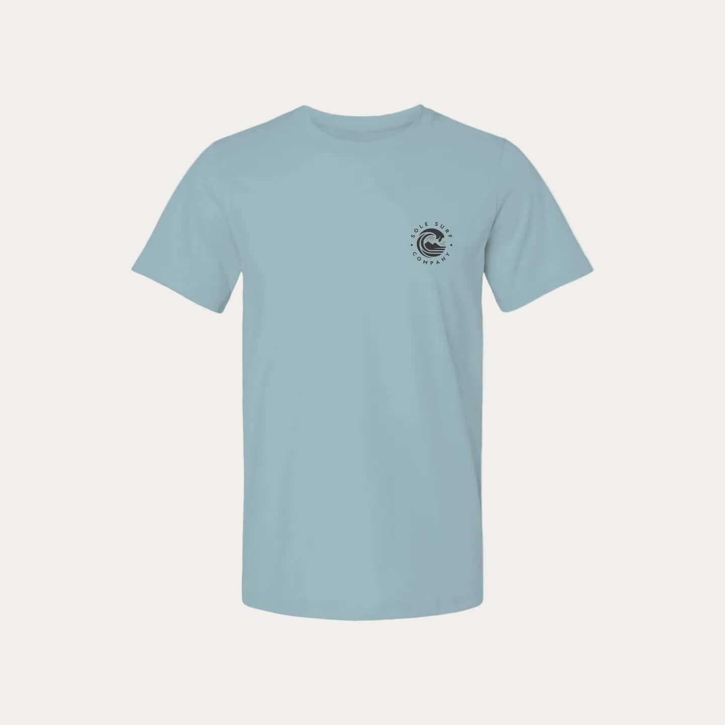Dawn Patrol | Heritage light blue t-shirt featuring vintage surf design.