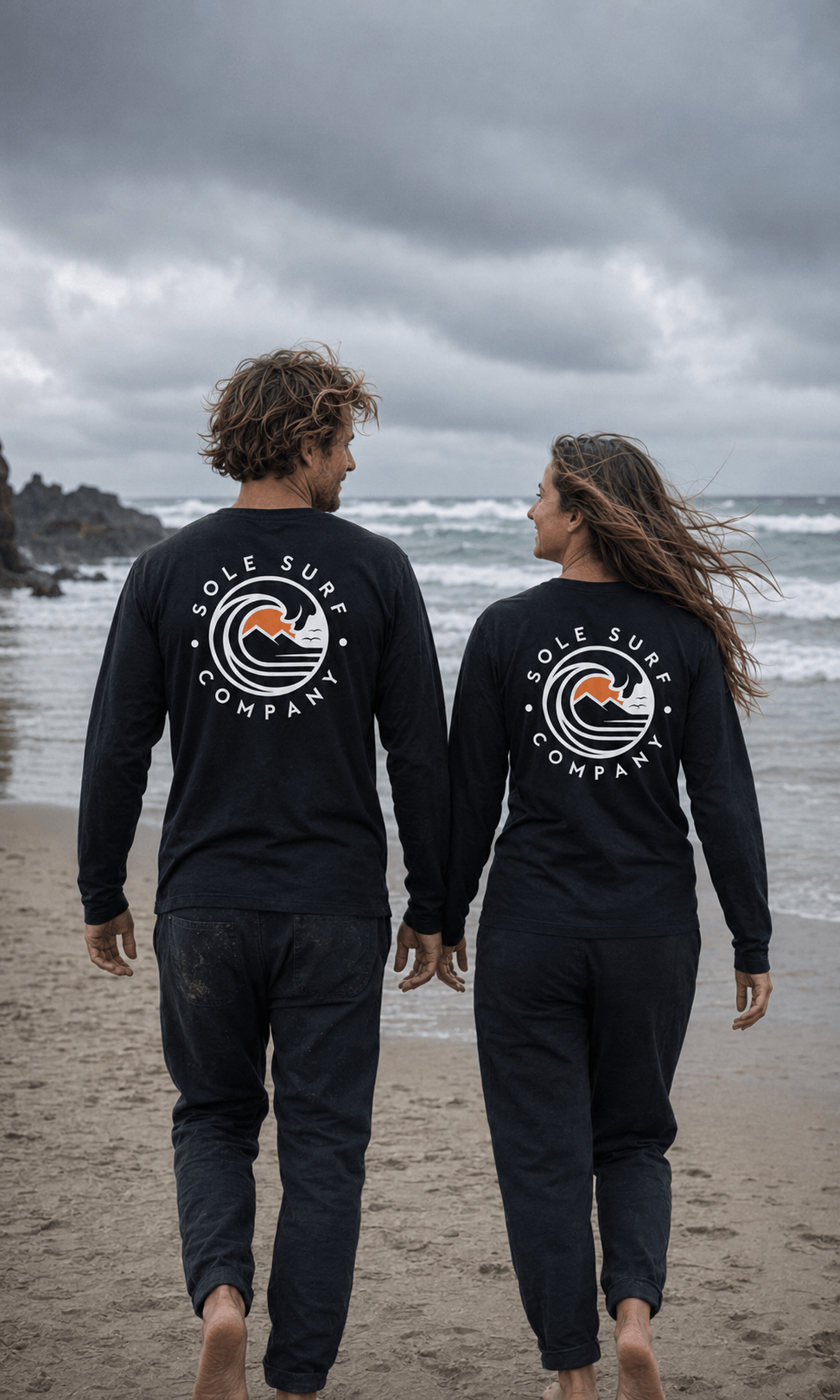 SSC White Logo Long Sleeve
