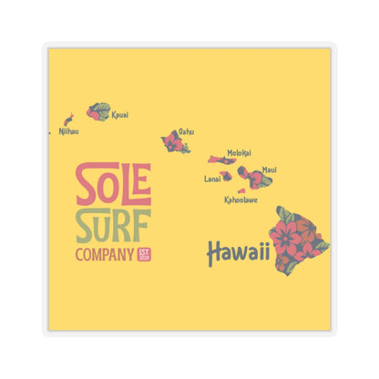 Hawaiian Islands Stickers