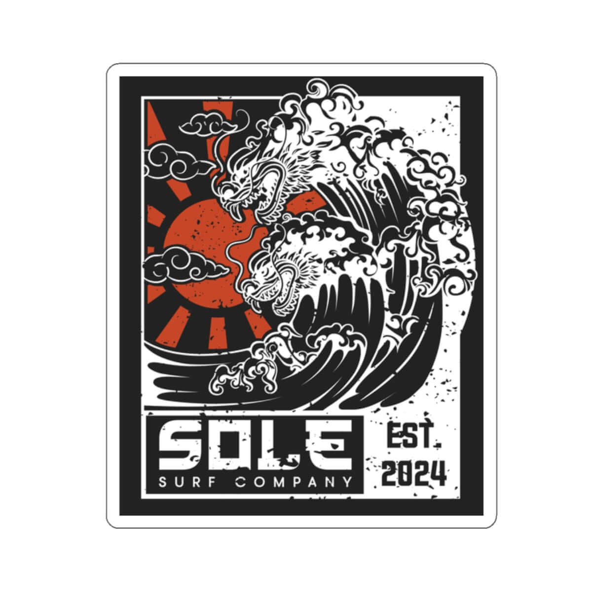 Japanischer Drache Sticker
