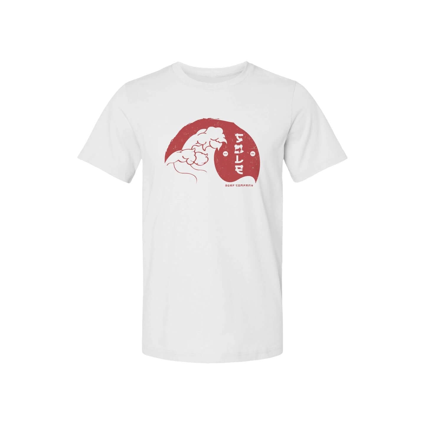 White T-Shirt featuring a Japanese Wave design, ideal for casual wear and celebrating Japanese culture.