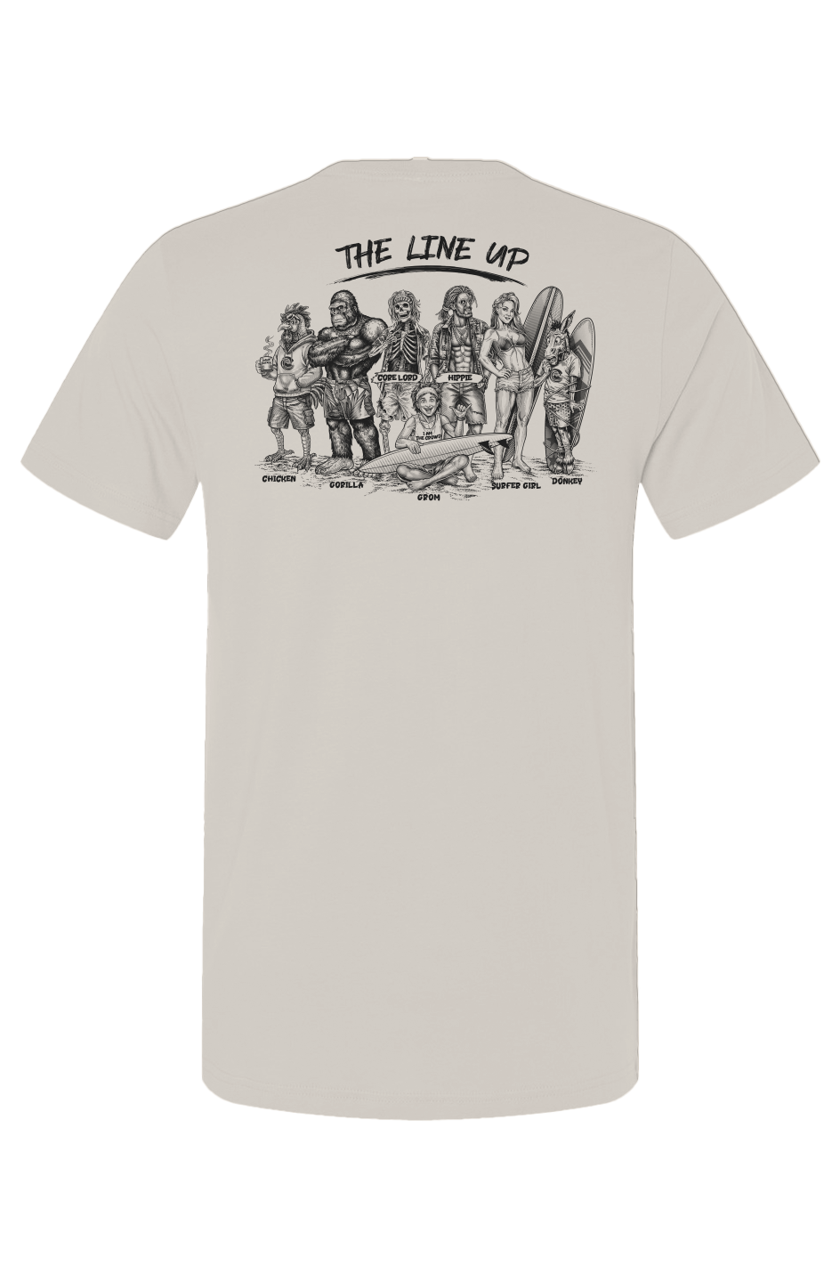 The Lineup Illustrated Tee.