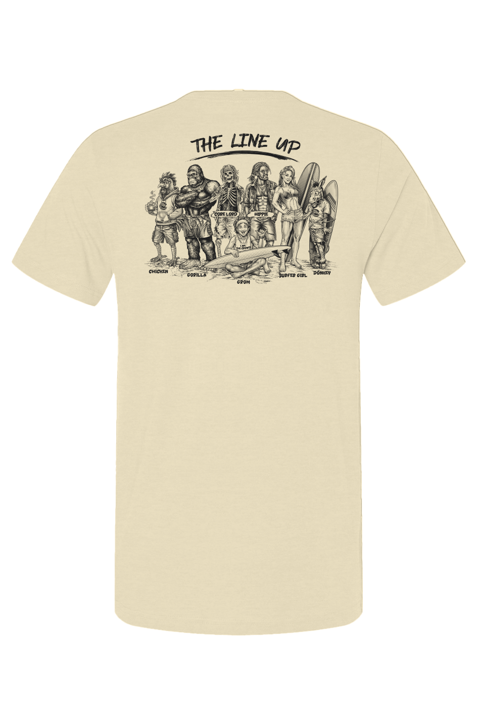 The Lineup Illustrated Tee.