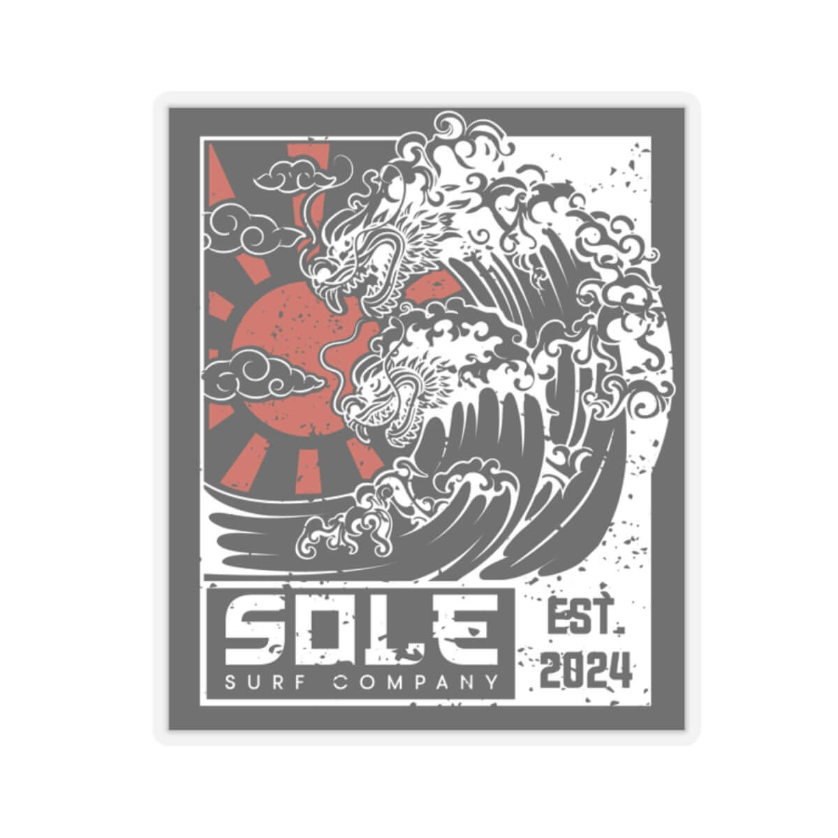 Japanischer Drache Sticker