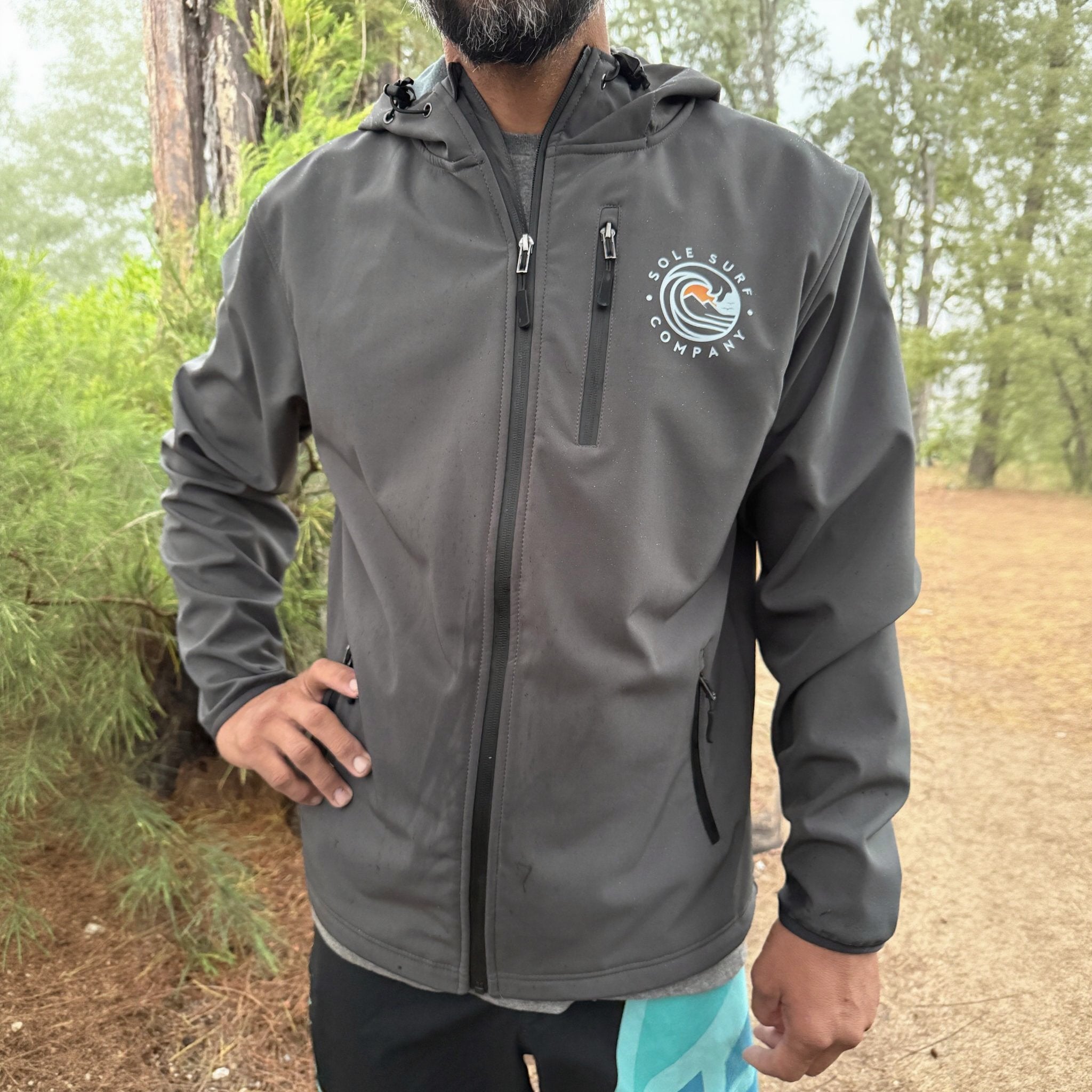 SSC Soft Shell Jacket Front View Lightweight Design