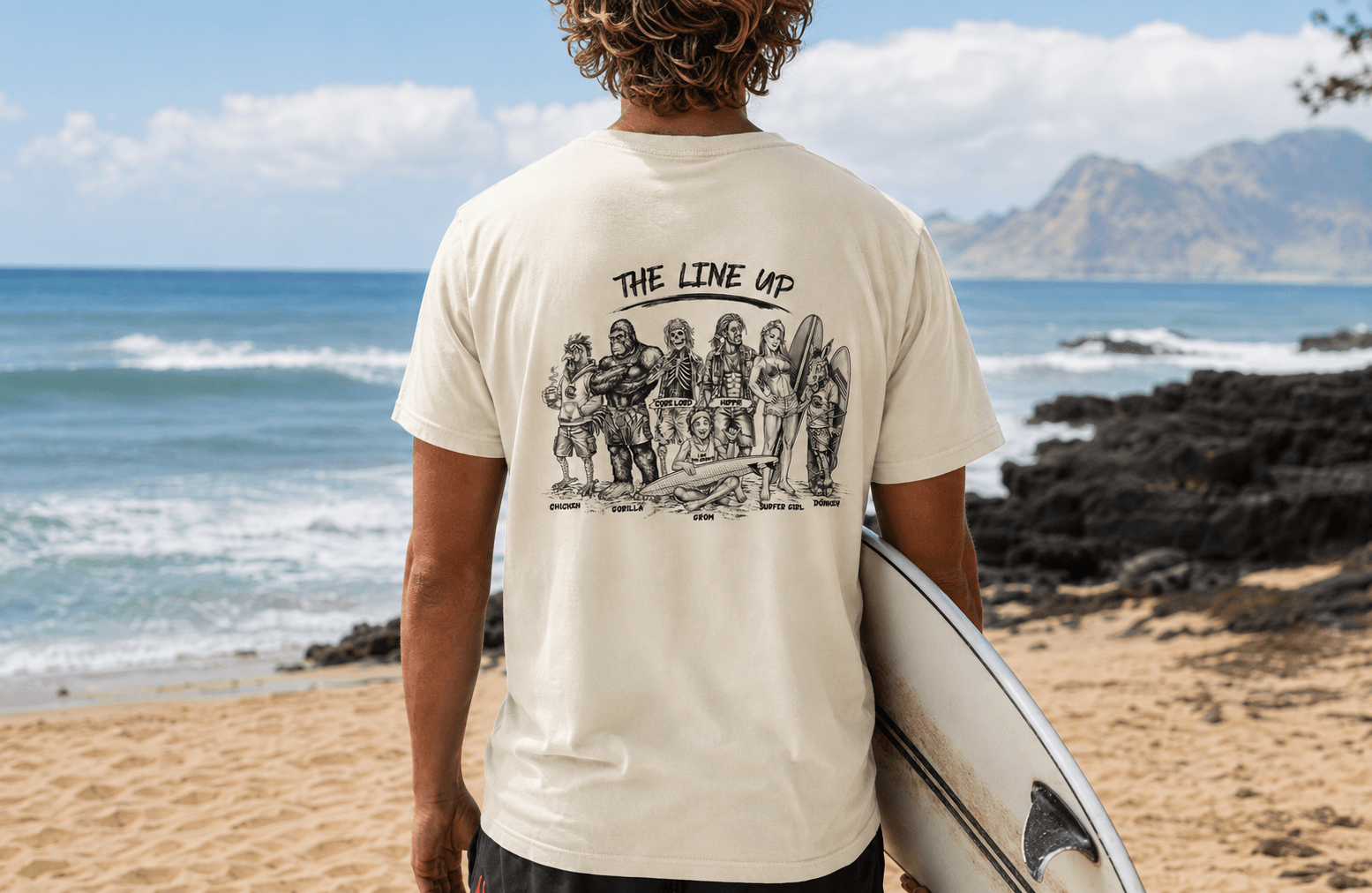 The Lineup Illustrated Tee